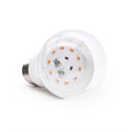 Фитолампа для растений, 6х12см, 10LED, фиолетовый, Е27, 9Вт, PC D222-0002 - фото 5809