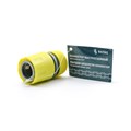 Коннектор быстросъемный для шланга 1/2", пластик D303-0018