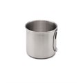Походная кружка 7.5х6.8см, 250мл, 304 сталь T221-0001