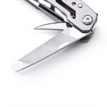 Инструмент туристический многофункциональный, 9 в 1, 15х7.5см, 3CR13 сталь, алюм, чехол T333-0011