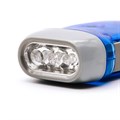 Фонарик 10х5см, 3LED, белый, 1W, пластик T751-0007